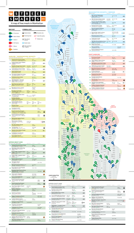 A Map of Free Meals in Manhattan