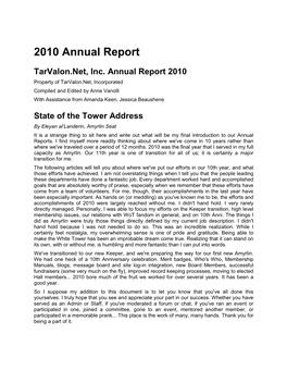 2010 Annual Report