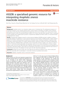 Downloaded from the National Center for Cide Resistance Mechanisms