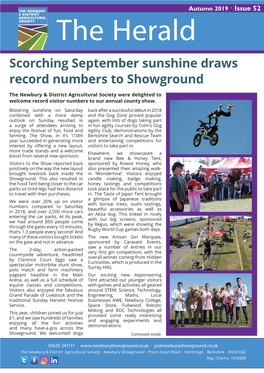 The Herald Scorching September Sunshine Draws Record Numbers to Showground