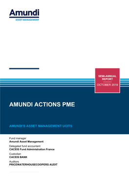 Amundi Actions Pme