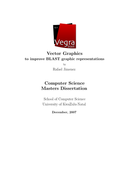 Vector Graphics Computer Science Masters Dissertation