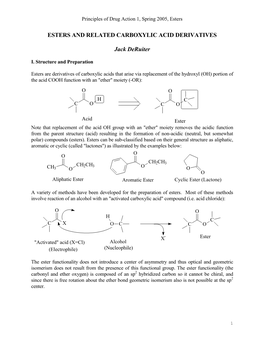 Physicochemical Properties of Organic Medicinal Agents
