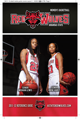 2011-12 Wball Media Guide Covers:Layout 1 10/20/11 1:41 PM