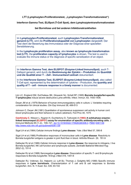 1995) Borrelia Burgdorferi-Specific T Lymphocytes Induce Severe Destructive Lyme Arthritis