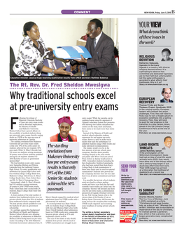 Why Traditional Schools Excel at Pre-University Entry Exams