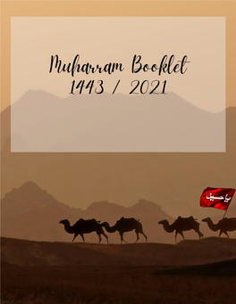 Muharram Booklet 1443 / 2021