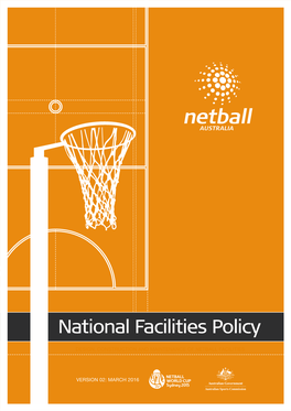 Netball Australia National Facilities Policy