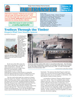 Trolleys Through the Timber - Richard Thompson