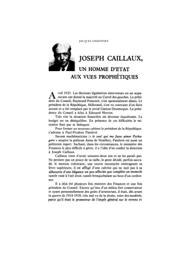 Joseph Caillaux