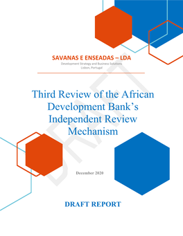Third Review of the African Development Bank's Independent