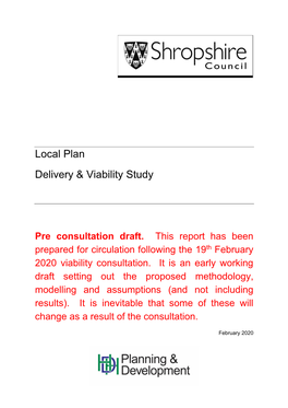 Local Plan Delivery & Viability Study