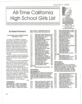 All-Time California High School Girls List