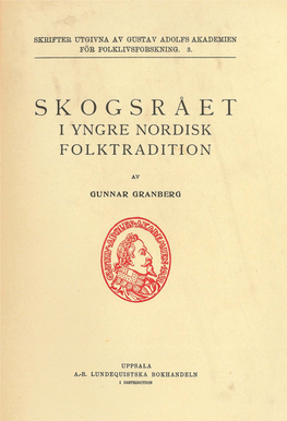 Skogsrået I Yngre Nordisk Folktradition
