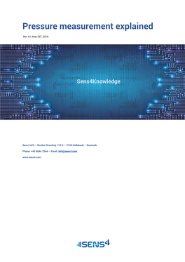 Pressure Measurement Explained