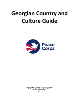 Georgian Country and Culture Guide