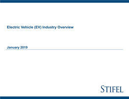 Electric Vehicle (EV) Industry Overview