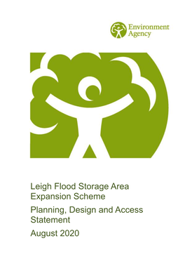 Leigh Flood Storage Area Expansion Scheme Planning, Design and Access Statement August 2020
