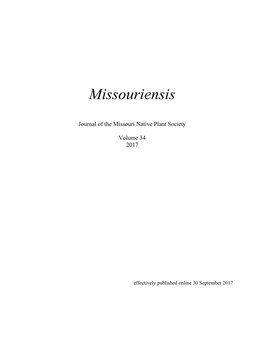 Missouriensis