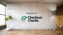 Application/Pdf Checkout-Charlie Company