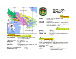 East Luwu Regency