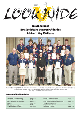 Edition 1 May 2009 Issue