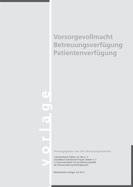 Vorsorgevollmacht.Pdf