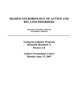 Immune Proteins and Glutamatergic Dysfunction in Autism Lisa M