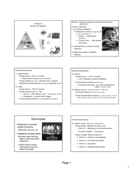 Page 1 1 Vitamin Deficiencies Vitamin Deficiencies