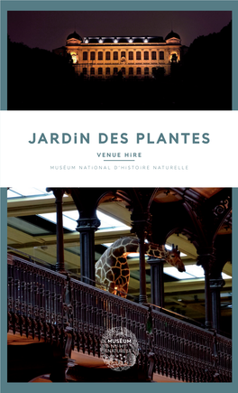 Jardin Des Plantes Venue Hire