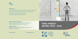 Final Project Report 2013