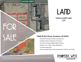 Estrella Business Park Lots For