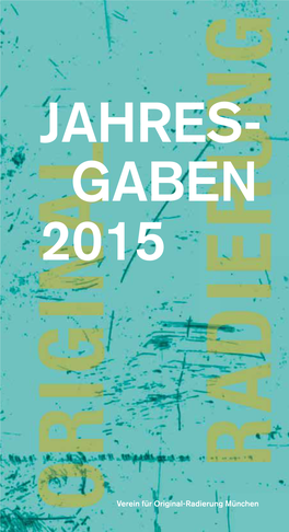 2015 Broschüre Mit Allen Künstlern Herunterladen