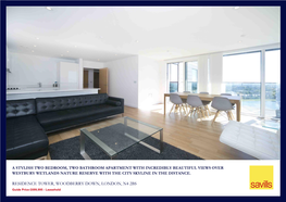 RESIDENCE TOWER, WOODBERRY DOWN, LONDON, N4 2BS Guide Price £699,995 - Leasehold