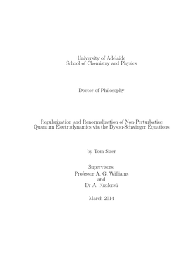 Regularization and Renormalization of Non-Perturbative Quantum Electrodynamics Via the Dyson-Schwinger Equations