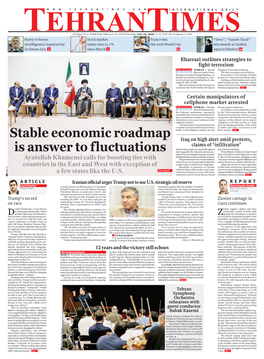 Stable Economic Roadmap Is Answer to Fluctuations