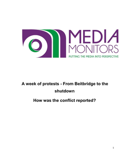 A Week of Protests - from Beitbridge to The