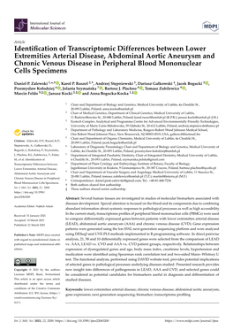 Identification of Transcriptomic Differences Between Lower