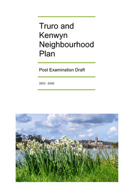 Truro and Kenwyn Neighbourhood Plan