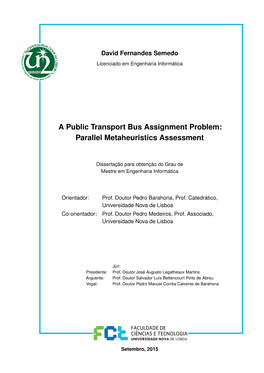 A Public Transport Bus Assignment Problem: Parallel Metaheuristics Assessment