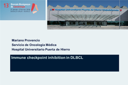 Immune Checkpoint Inhibition in DLBCL Immunotherapy: “The Cure Is Inside Us”