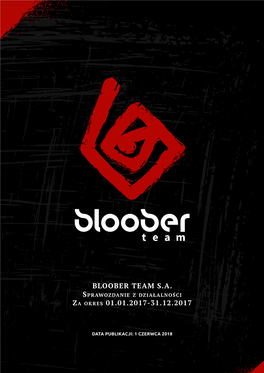 Bloober Team S.A. 01.01.2017-31.12.2017