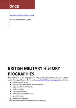 Biographies Introduction V4 0