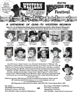 And the a GATHERING of GUNS—TV WESTERN REUNION