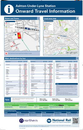 Local Area Map Buses and Trams Taxis