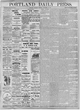 Portland Daily Press: November 24, 1877