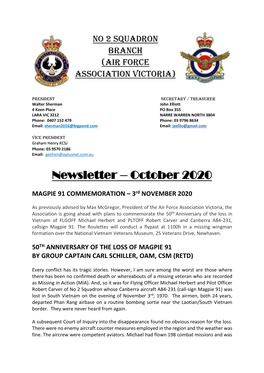 2 Squadron Branch Newsletter