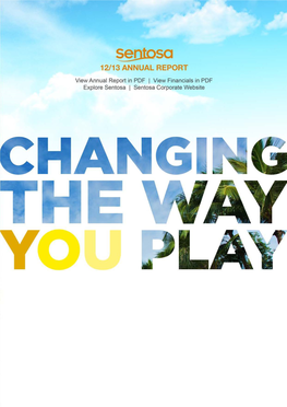 Sentosa Annual Report 2013
