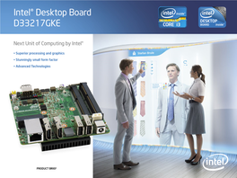 Intel® Desktop Board D33217GKE