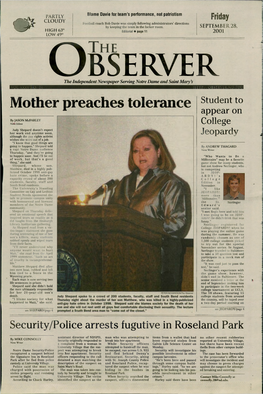 Mother Preaches Tolerance Appear On